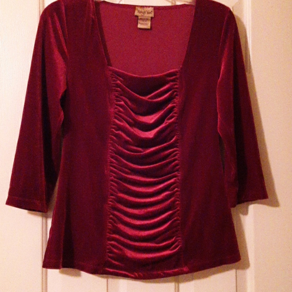 Midnight Velvet womens top
